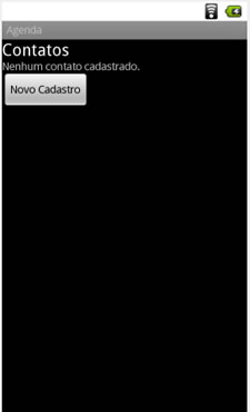 Tela de listagem