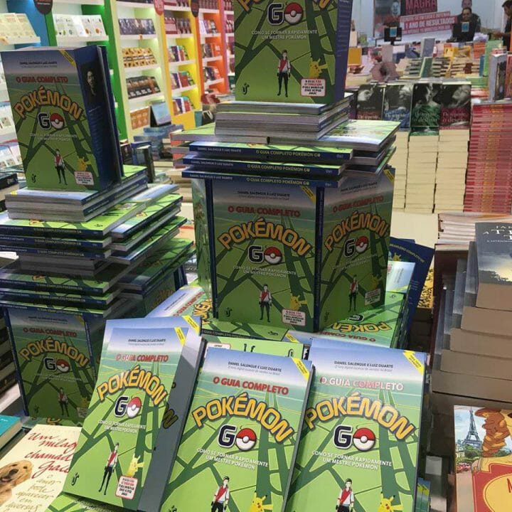 A polêmica dos livros de Youtubers e meu livro de Pokemon Go