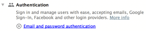 Firebase Authentication