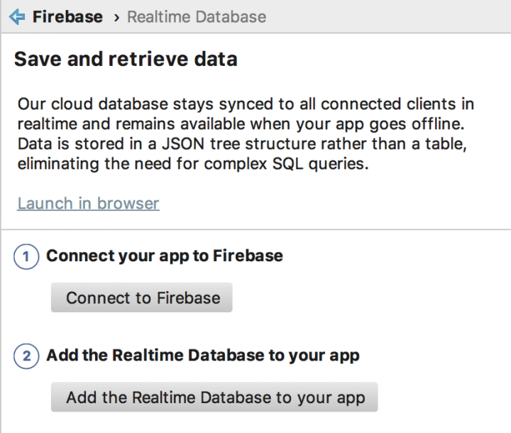 Realtime Database