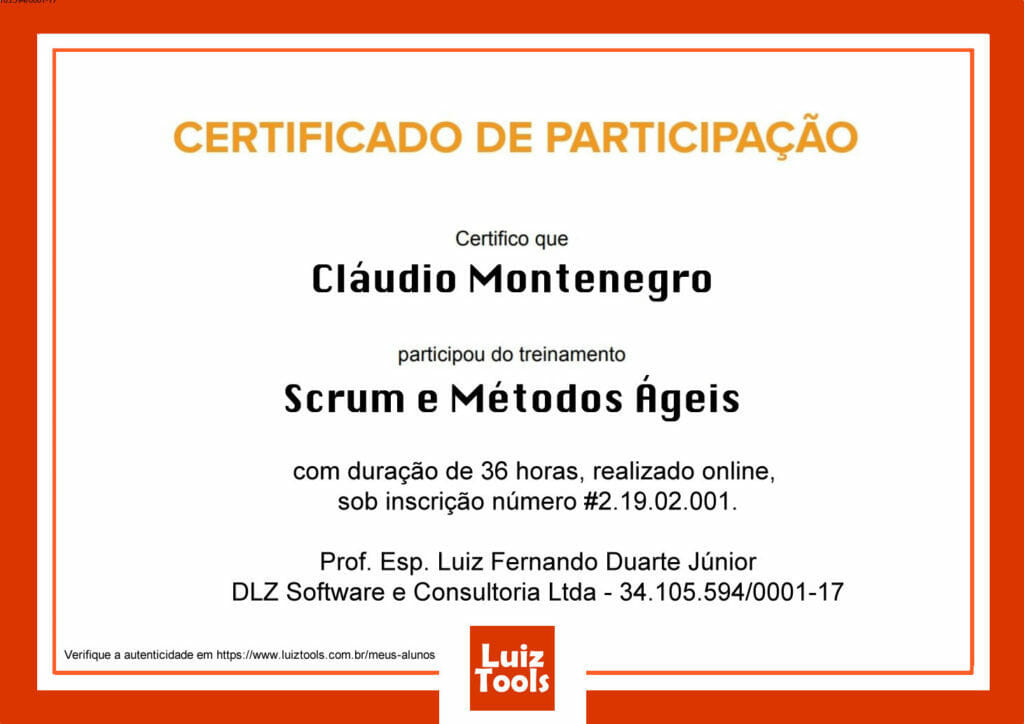 Certificado