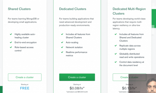 Deploy de banco MongoDB na AWS com Atlas