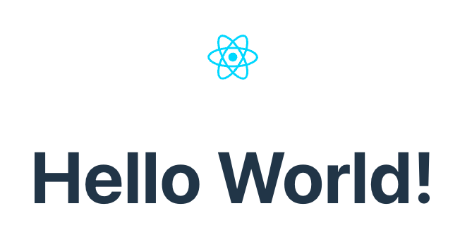 Hello World React