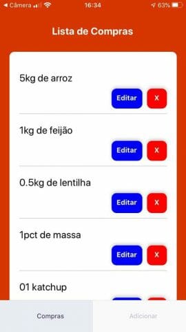 Lista pronta