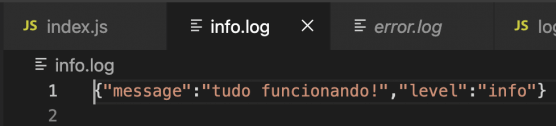 Logging de aplicações Node.js com Winston