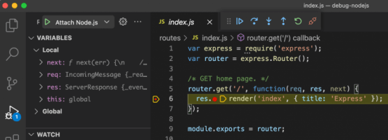 Como fazer debug de aplicações Node.js e ReactJS no VS Code